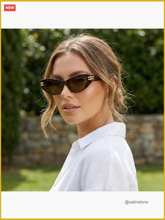 Cat Eye Polarized Sunglasses UV400 Protection Lightweight Impact Resistant main image 4